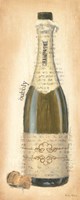Bubbly Champagne Bottle Fine Art Print