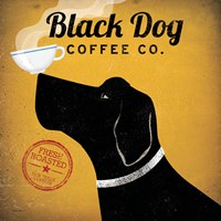 Black Dog Coffee Co. Framed Print