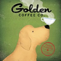 Golden Dog Coffee Co. Framed Print