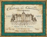 French Wine Label IV Framed Print
