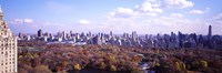 Aerial View of Central Park Fine Art Print