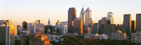 Philadelphia in the Sun, Panoramic View Fine Art Print