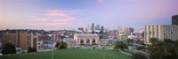 High Angle View Of A City, Kansas City, Missouri, USA Fine Art Print