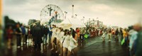 People celebrating in Coney Island Mermaid Parade, Coney Island, Brooklyn, New York City, New York State, USA Framed Print