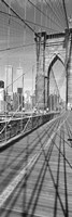 Brooklyn Bridge Manhattan New York City NY USA Framed Print