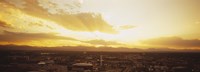 Clouds over a city, Denver, Colorado, USA Fine Art Print