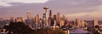 Seattle skyline, King County, Washington State, USA 2010 Fine Art Print
