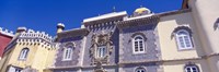 Low angle view of a palace, Palacio Nacional Da Pena, Sintra, Lisbon, Portugal Fine Art Print