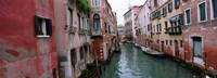 Buildings on both sides of a canal, Grand Canal, Venice, Italy Fine Art Print