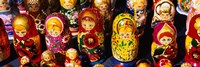 Close-up of Russian nesting dolls, Bulgaria Fine Art Print