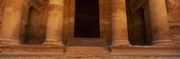Doorway to the Treasury, Wadi Musa, Petra, Jordan Fine Art Print