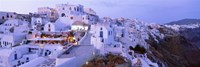 White washed buildings, Santorini, Greece Fine Art Print