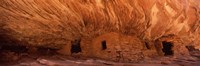House Of Fire in orange, Anasazi Ruins, Mule Canyon, Utah, USA Fine Art Print