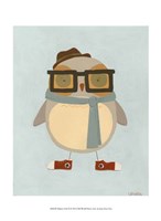 Hipster Owl II Framed Print