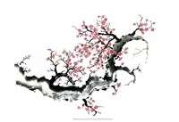 Plum Blossom Branch III Fine Art Print