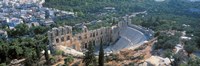 Odeon tu Herodu Attku the Acropolis Athens Greece Fine Art Print