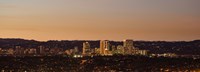 Century City at night, Los Angeles, California Fine Art Print