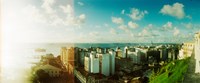 Buildings on the coast, Pelourinho, Salvador, Bahia, Brazil Fine Art Print