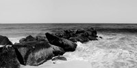 Shore Panorama II Framed Print