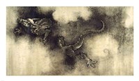 Nine Dragons Framed Print