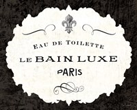 Le Bain Luxe I Framed Print