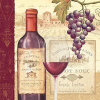 Wine Tradition I Framed Print