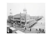 Atlantic City Steel Pier, 1910s Framed Print