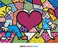 Heart Kids Fine Art Print