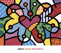 Heart Butterfly Fine Art Print