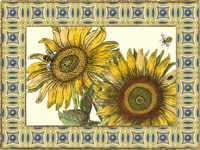 Classical Sunflower II Framed Print