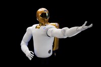 Robonaut 2, humanoid Astronaut helper Framed Print