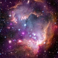 Taken Under the "Wing" of the Small Magellanic Cloud Framed Print