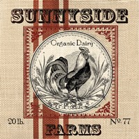 Organic Farm IV Framed Print