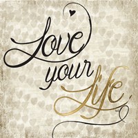 Love Life II Framed Print