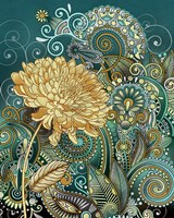 Inspired Blooms I Framed Print