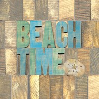Beach Time II Framed Print