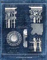 Vintage Blueprints II Framed Print