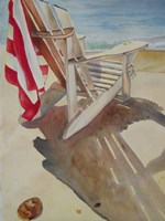 Beach Chair Fine Art Print