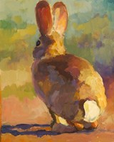 Backdoor Bunny Fine Art Print