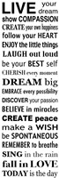 Live Your Dream 2 Framed Print