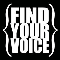 Find Your Voice 4 Framed Print