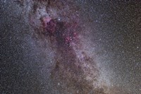 North America Nebula and dark Nebulae in Cygnus II Framed Print