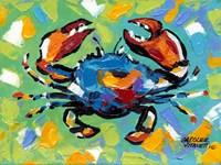 Seaside Crab II Framed Print