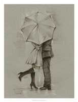 Rainy Day Rendezvous III Fine Art Print