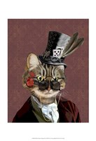 Phileas Feline Steampunk Cat Fine Art Print