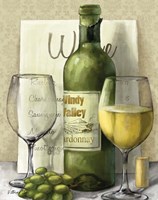 Valley Wine II Framed Print