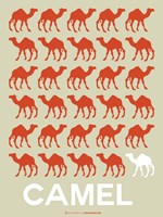 Camel Framed Print