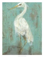 Seaspray Heron II Framed Print