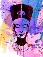 Nefertiti Watercolor Fine Art Print