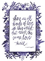 Love Quote IV Framed Print